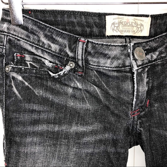 People’s Liberation Tommy Lee boot cut jeans - Picture 4 of 8